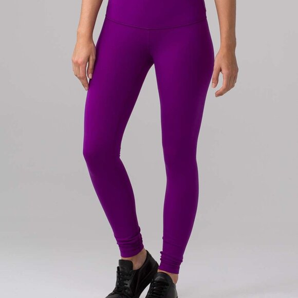 Lululemon Wunder Under Pant III (Brushed) in Tender Violet - Picture 2 of 6